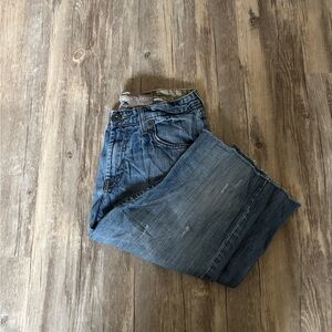 Wrangler Denim Straight Fit Cut-Off Jeans